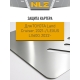 Защита картера (с креп.) для TOYOTA LC300 (2022-н.в.) 3.3 диз., LEXUS LX600 (2022-н.в.) 3.5 бен. AT (алюминий, 3 мм) / Тойота Ленд крузер